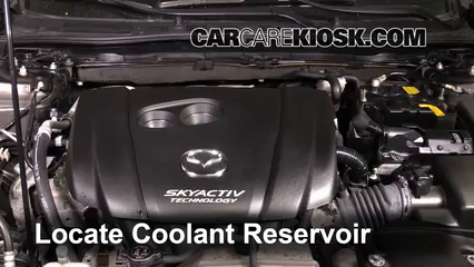 2014 Mazda 3 Touring 2.0L 4 Cyl. Sedan Coolant (Antifreeze) Add Coolant